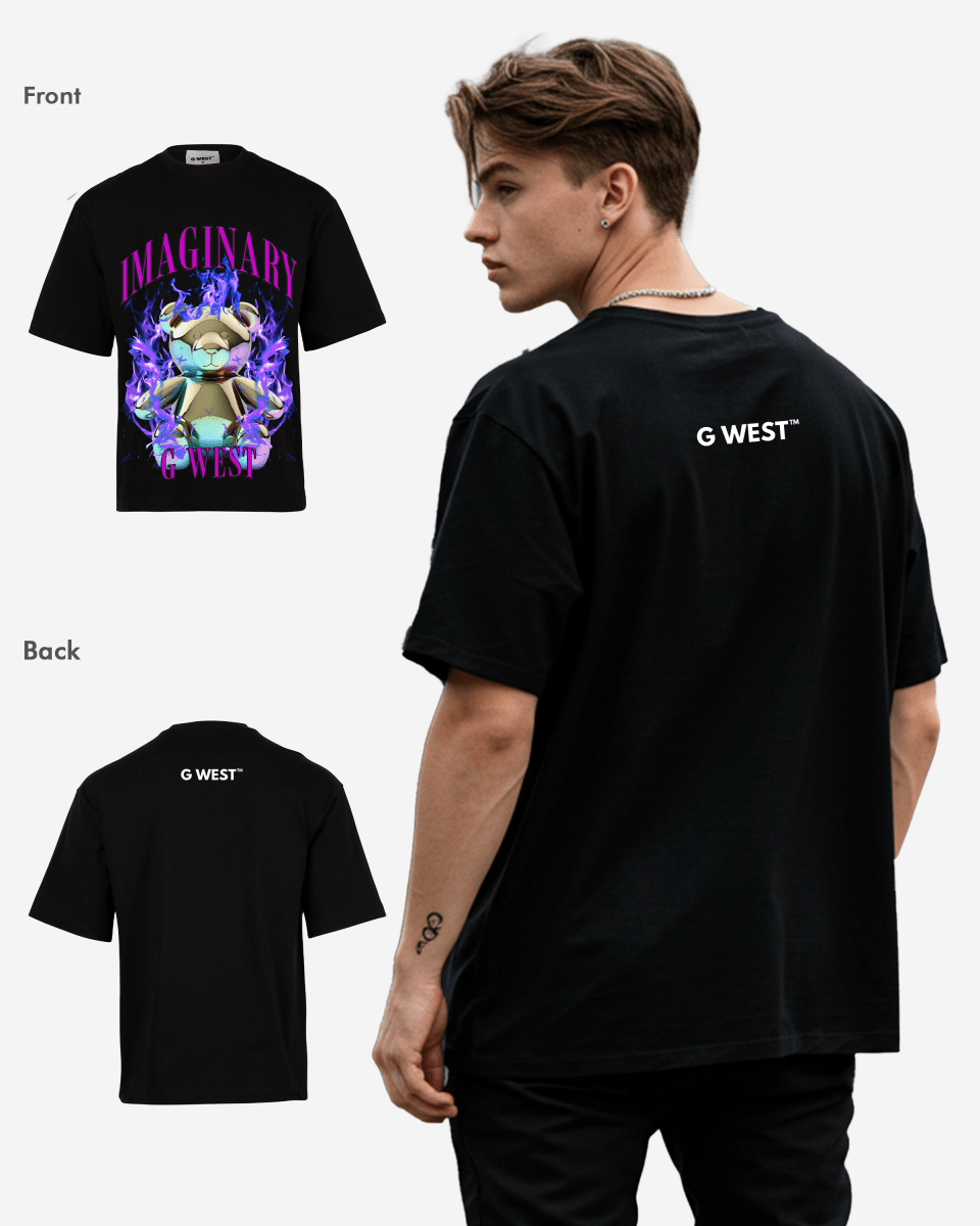 G WEST IMAGINARY OVERSIZED T-Shirt Mens