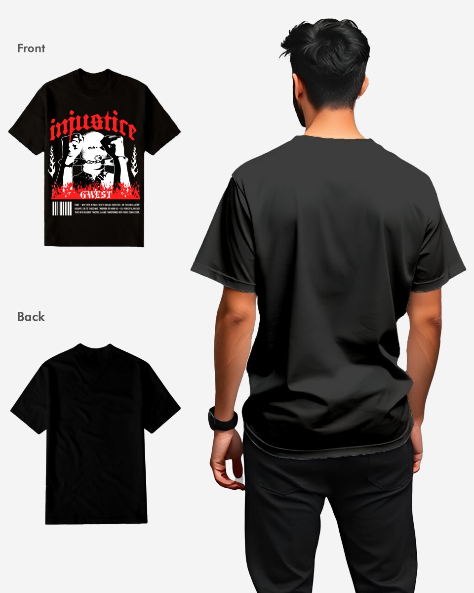 G West Injustice T-Shirt Mens