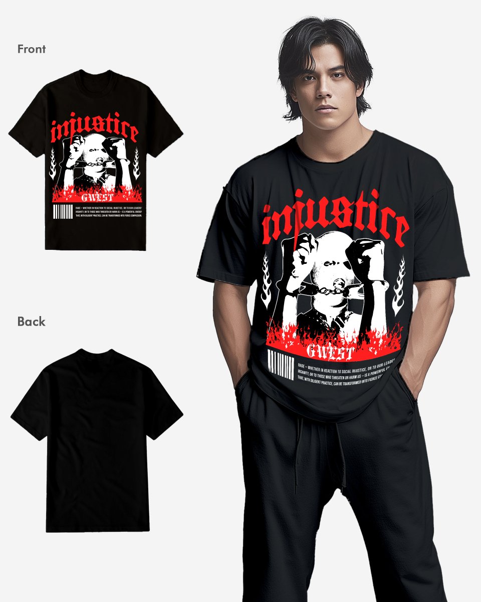 G West Injustice T-Shirt Mens