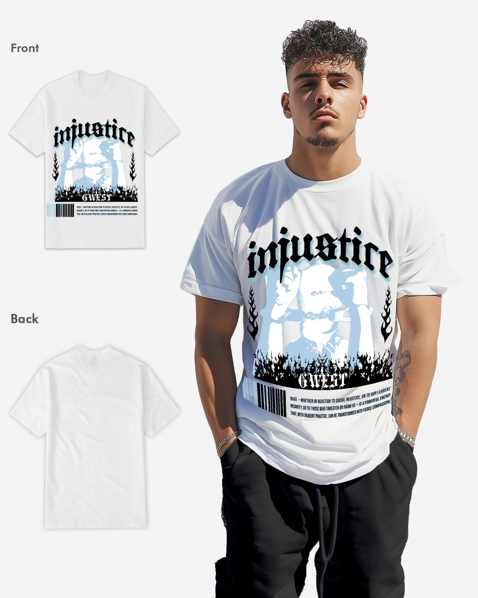 G West Injustice T-Shirt Mens