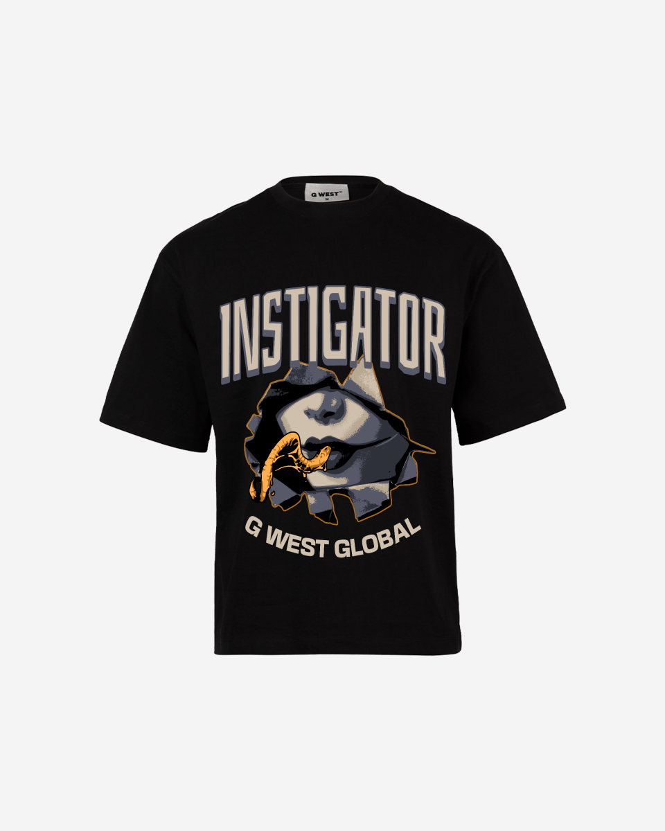 G WEST Instigator Oversized T-Shirt Mens