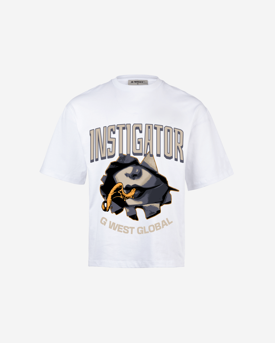 G WEST Instigator Oversized T-Shirt Mens