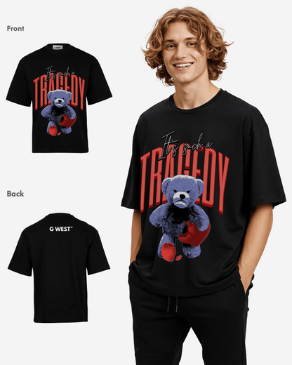 G WEST IT'S SUCH A TRAGEDY OVERSIZED T-Shirt Mens