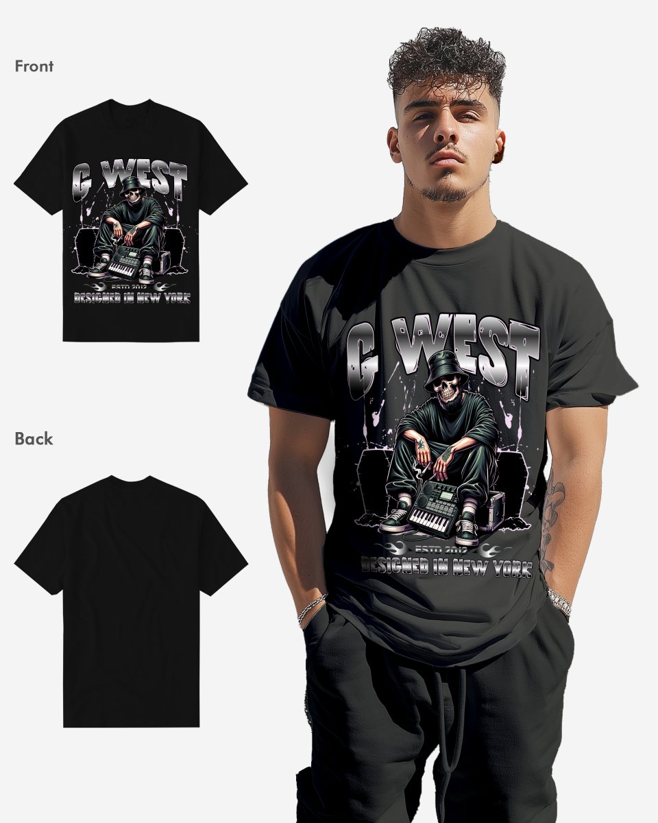 G West Jamming With The Dead T-Shirt Mens