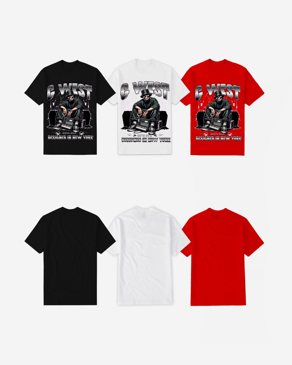 G West Jamming With The Dead T-Shirt Mens