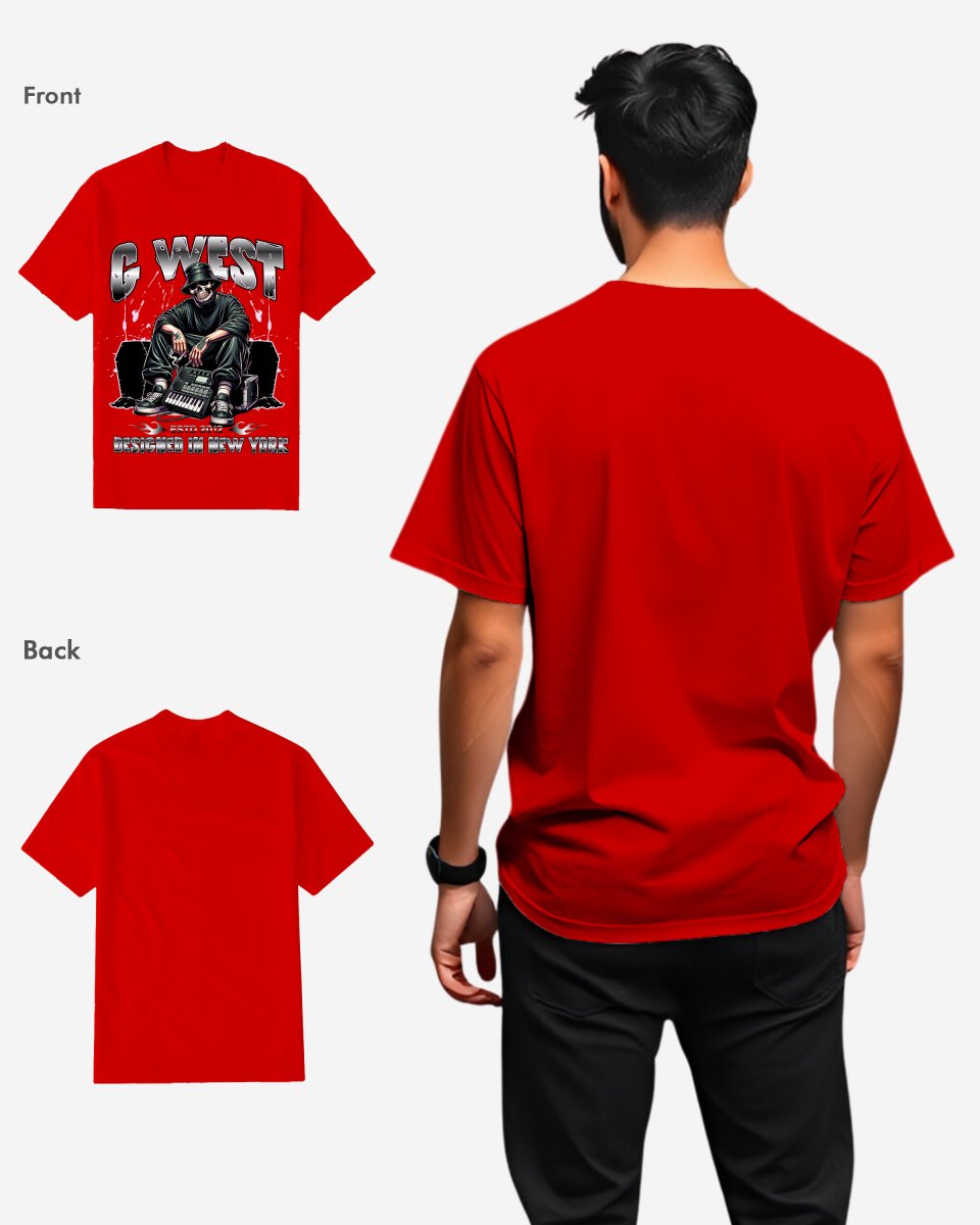 G West Jamming With The Dead T-Shirt Mens