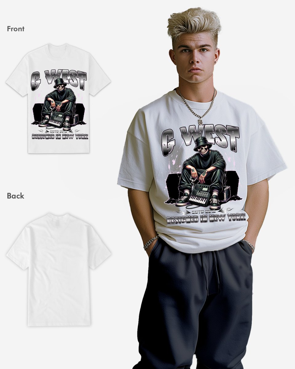 G West Jamming With The Dead T-Shirt Mens