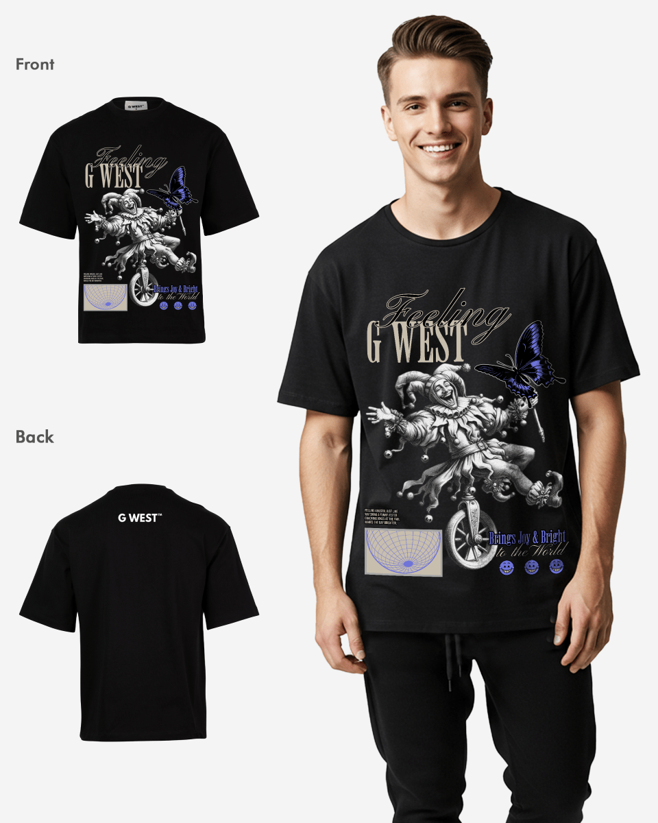 G WEST JOY OVERSIZED T-Shirt Mens