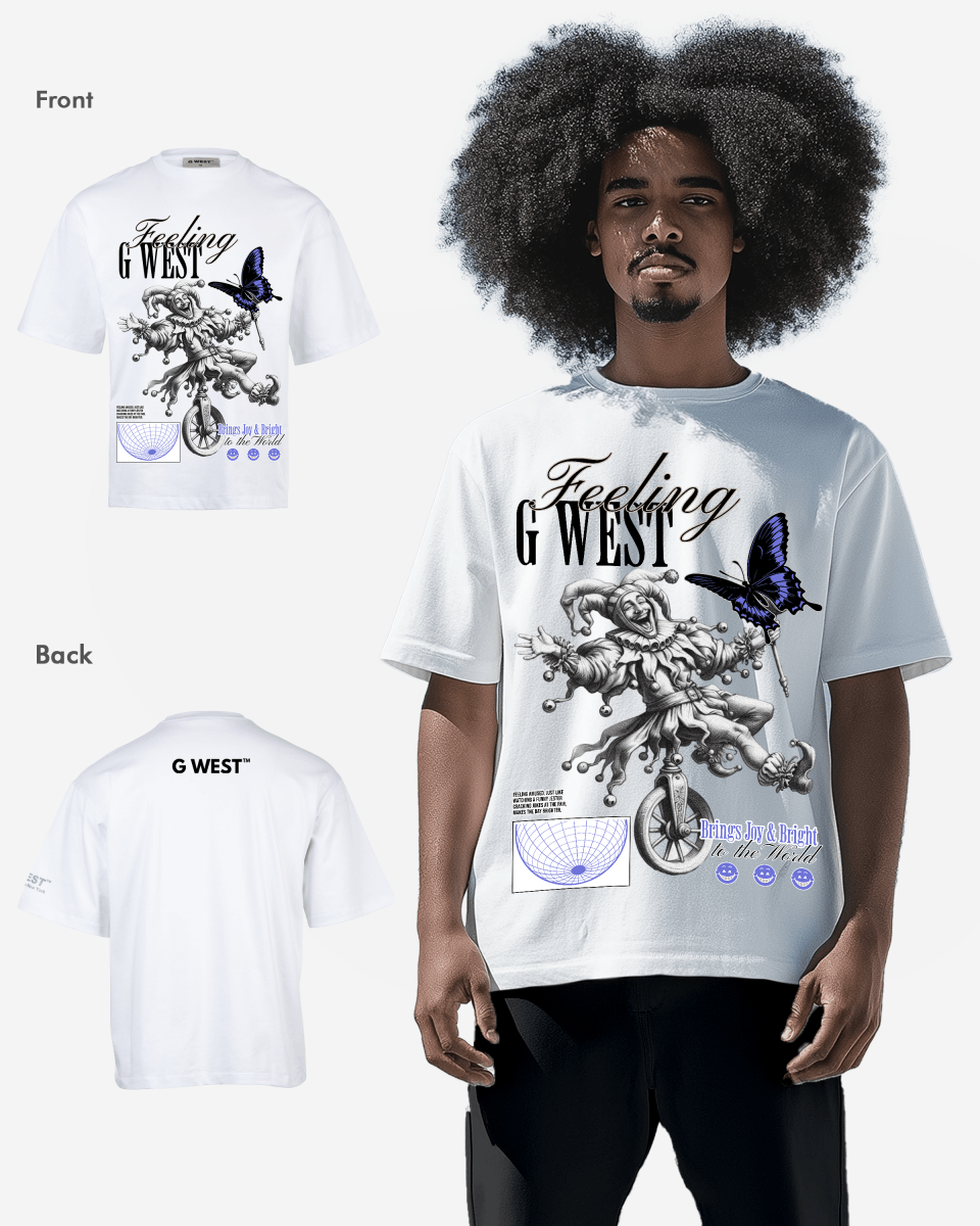 G WEST JOY OVERSIZED T-Shirt Mens