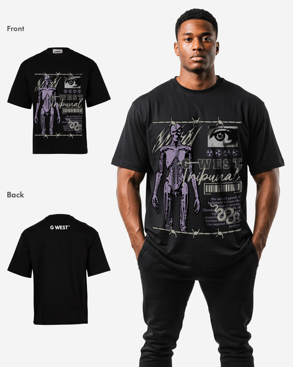 G WEST JUDGEMENT OVERSIZED T-Shirt Mens