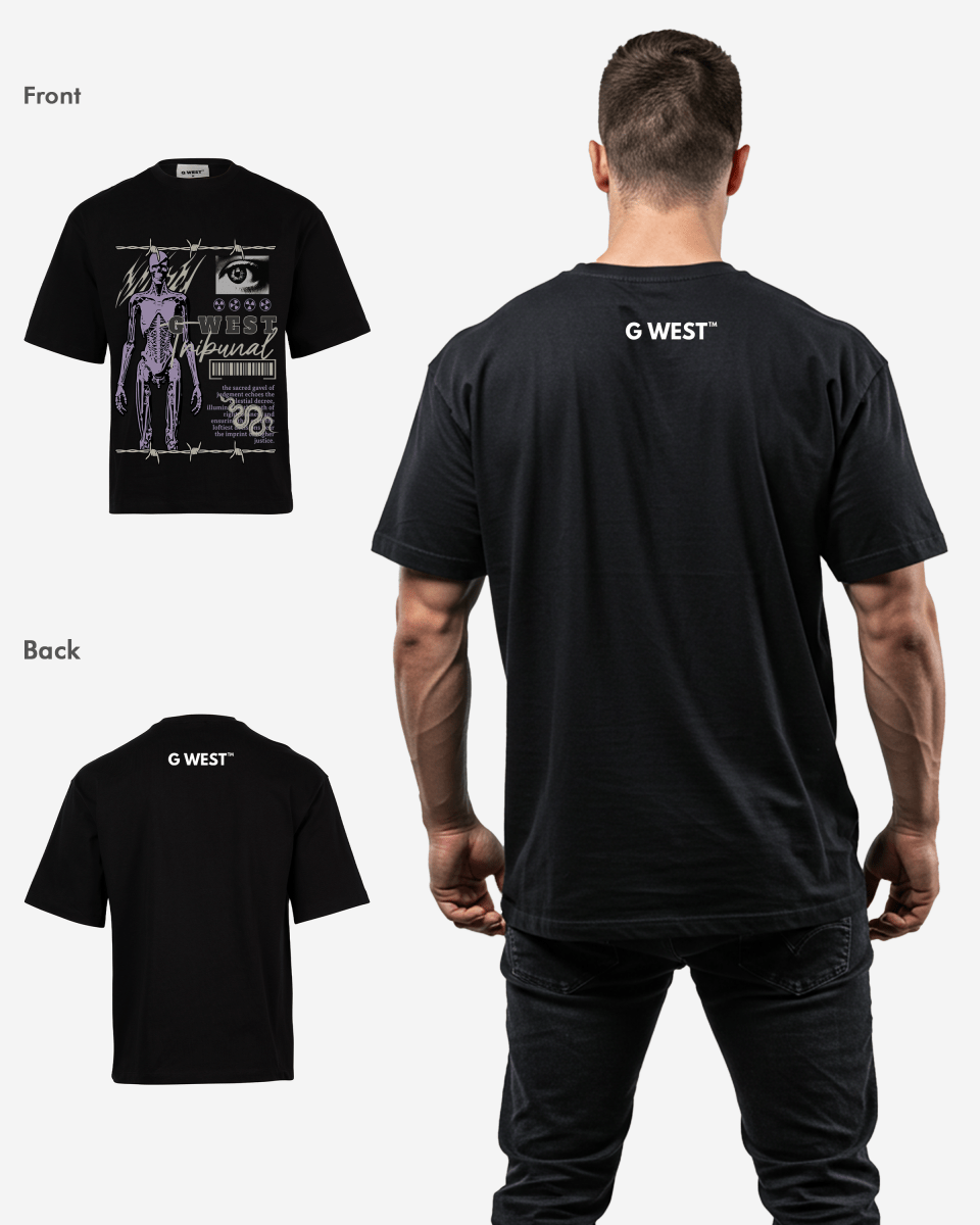 G WEST JUDGEMENT OVERSIZED T-Shirt Mens