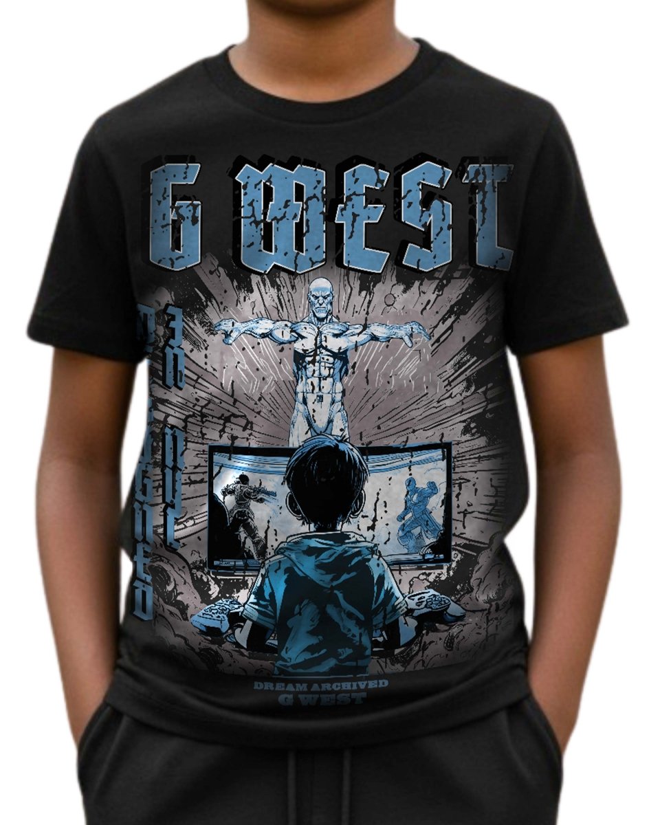 G West Kids Game Of G Baby Blue T-Shirt