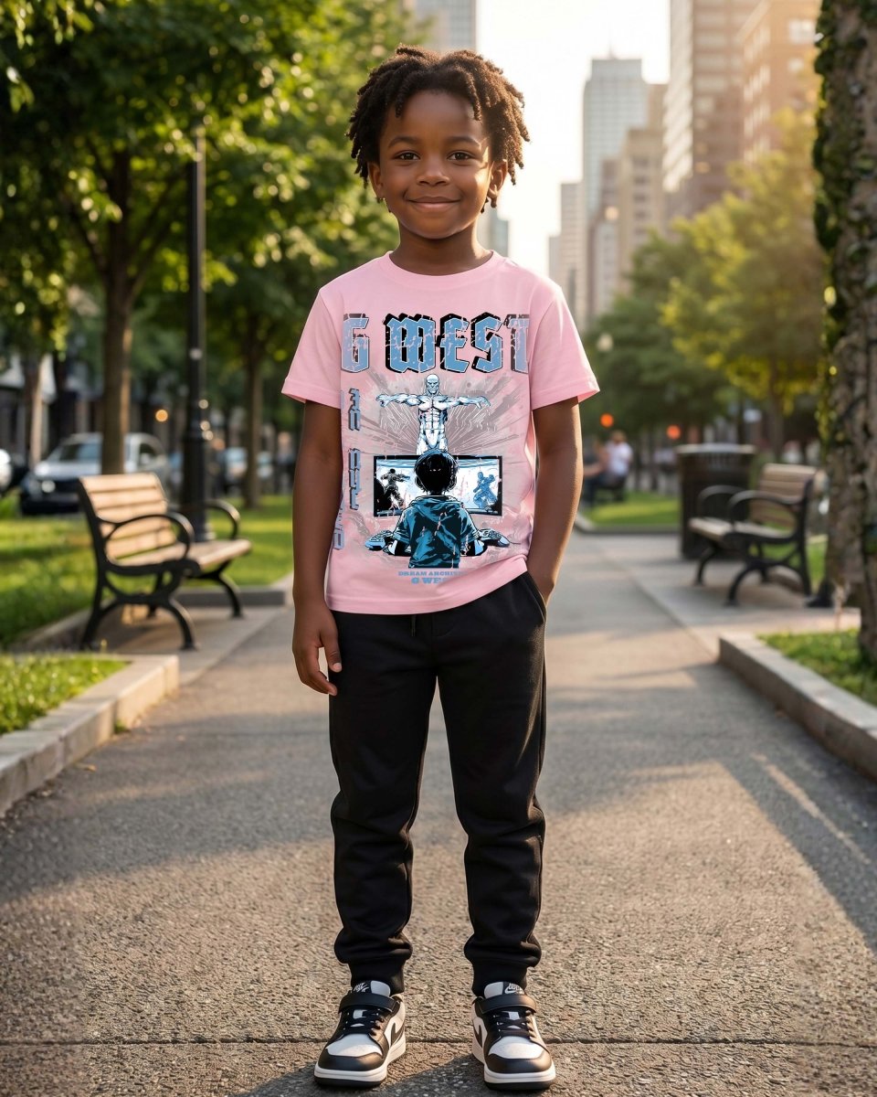 G West Kids Game Of G Baby Blue T-Shirt