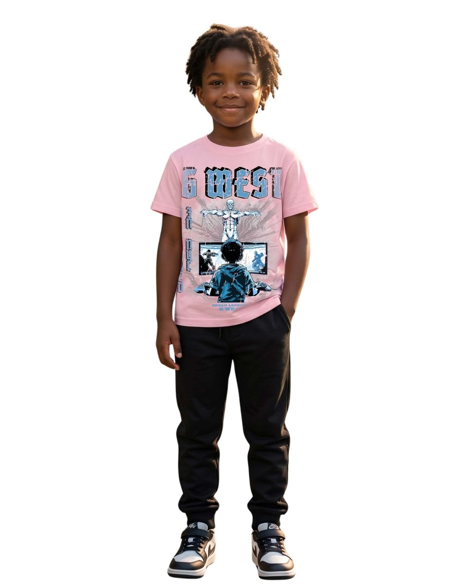 G West Kids Game Of G Baby Blue T-Shirt