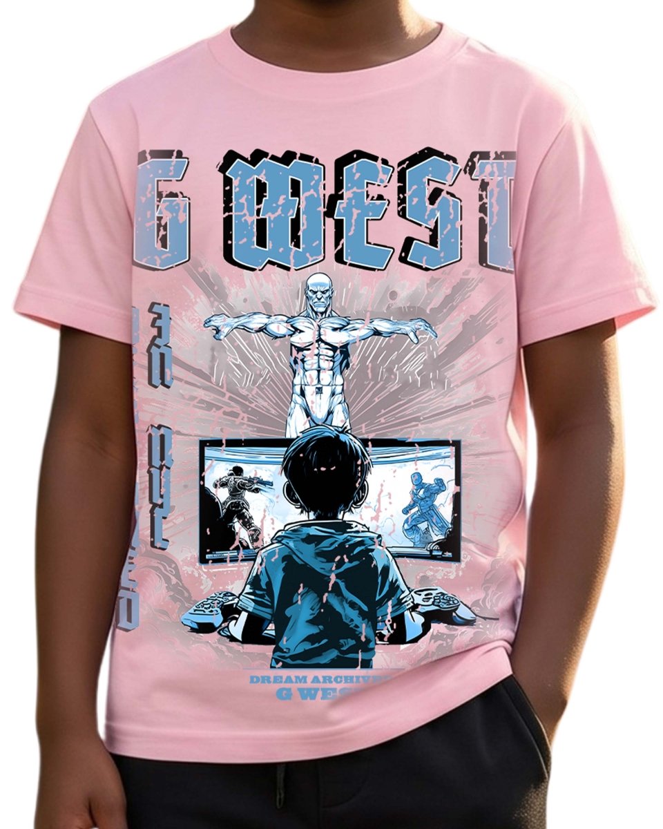 G West Kids Game Of G Baby Blue T-Shirt