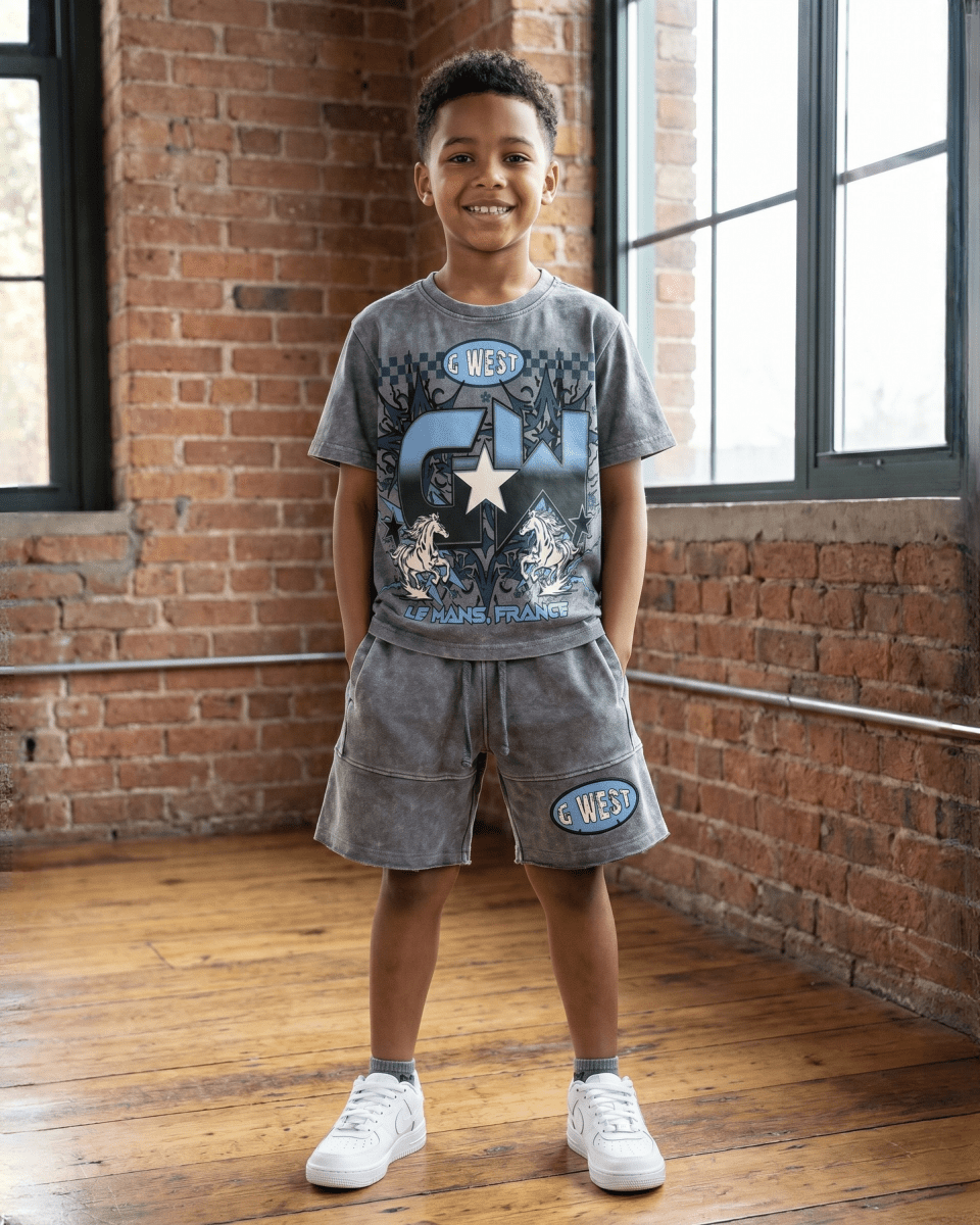 G WEST KIDS LE MANS FRANCE SET