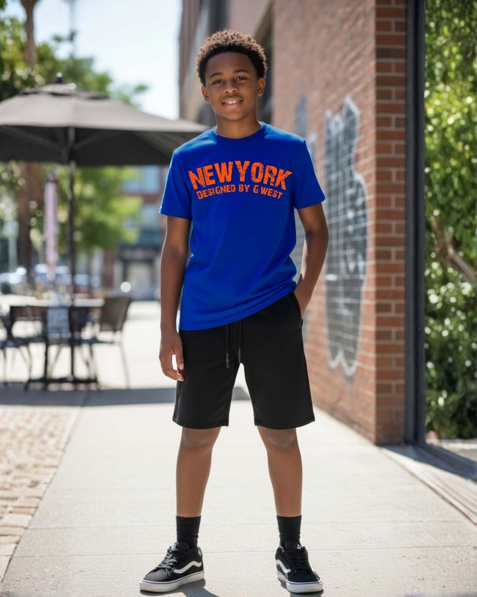 G West Kids New York Arch Logo T-Shirt