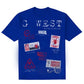 G West Kids Olympic Stamp Tee - Dtpbasty5041