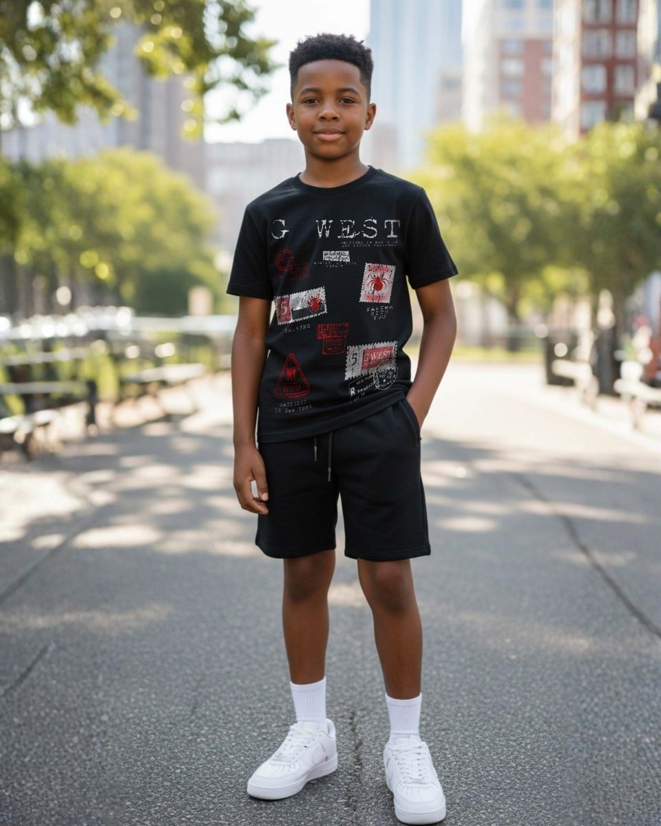 G West Kids Olympic Stamp Tee - Dtpbasty5041