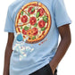 G West Kids Space Pizza Black Tee - Dtpbasty9067
