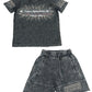 G WEST KIDS STARFLAMES TEE & SHORT