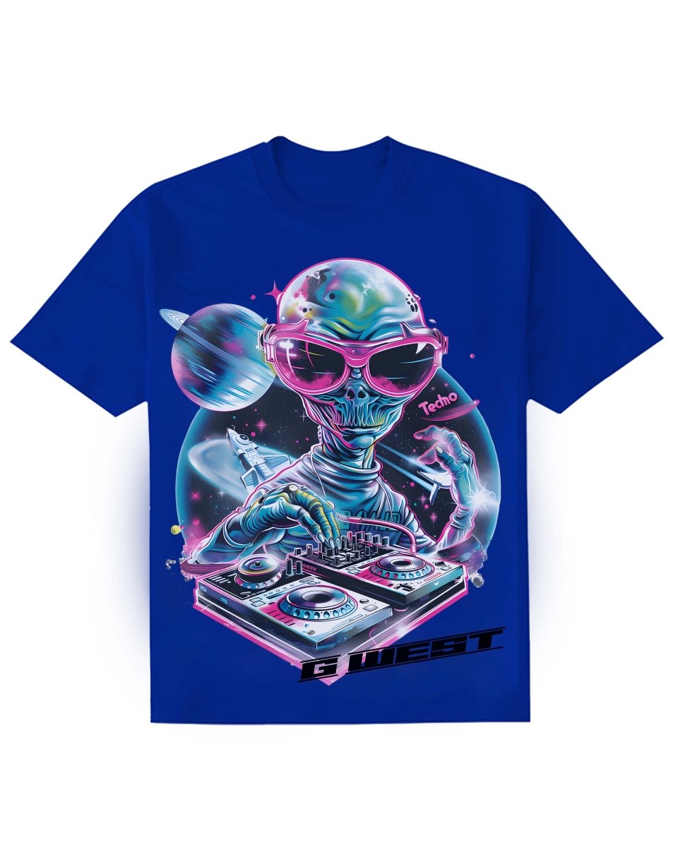 G West Kids Techno Dj Tshirt Mens