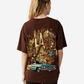 G West Womens La Culture Oversized T Shirt