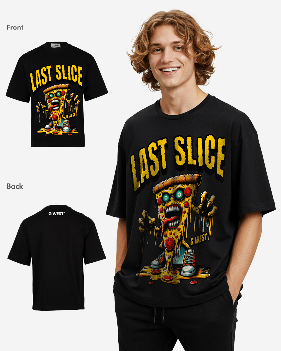 G WEST LAST SLICE OVERSIZED T-Shirt Mens