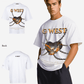 G WEST Locked in Love Oversized T-Shirt Mens