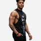 G  WEST LOGO ARMY GREY SPLATTRE BLACK TANKS