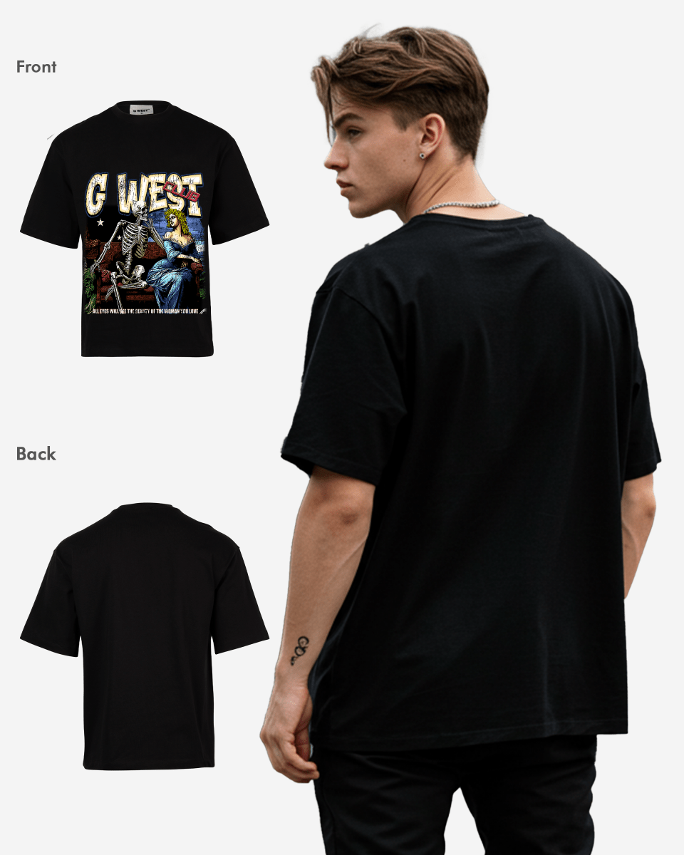 G West Love Beyond Life Oversized Tee