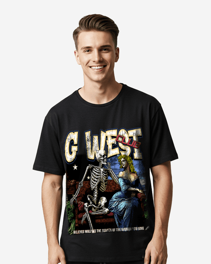 G West Love Beyond Life Oversized Tee