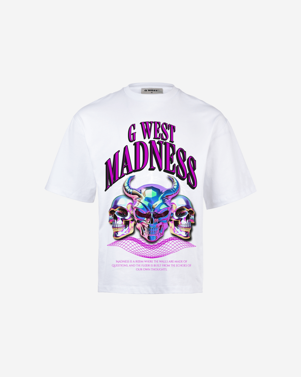 G WEST Madness Oversized T-Shirt Mens