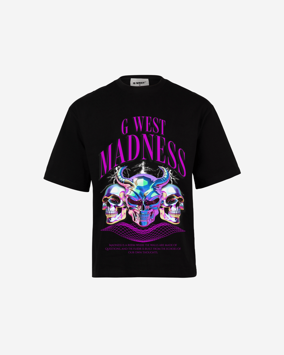 G WEST Madness Oversized T-Shirt Mens