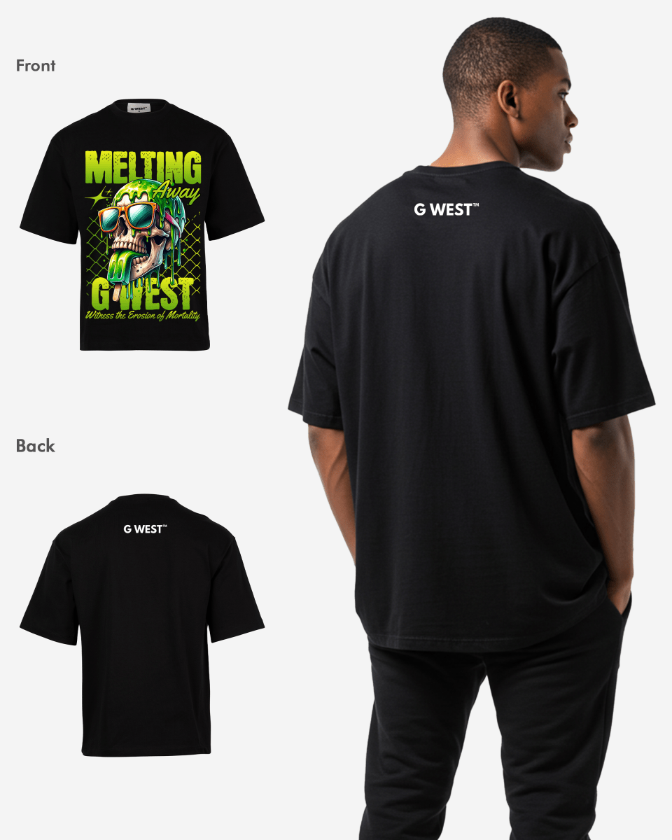 G WEST MELTING AWAY OVERSIZED T-Shirt Mens