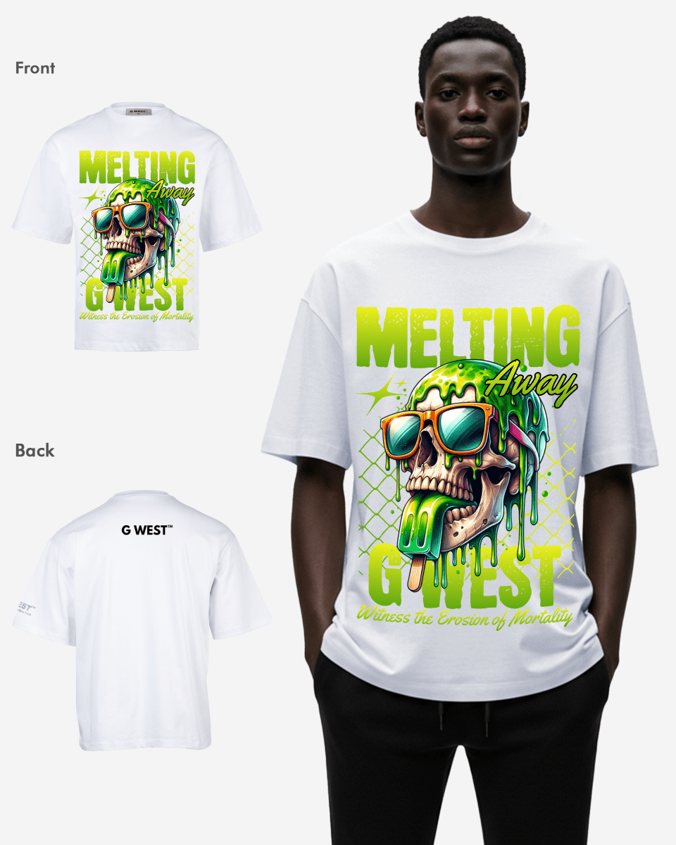 G WEST MELTING AWAY OVERSIZED T-Shirt Mens