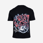 G West Mens  Chasing Dreams Premium Oversized Tee Front And Back Print