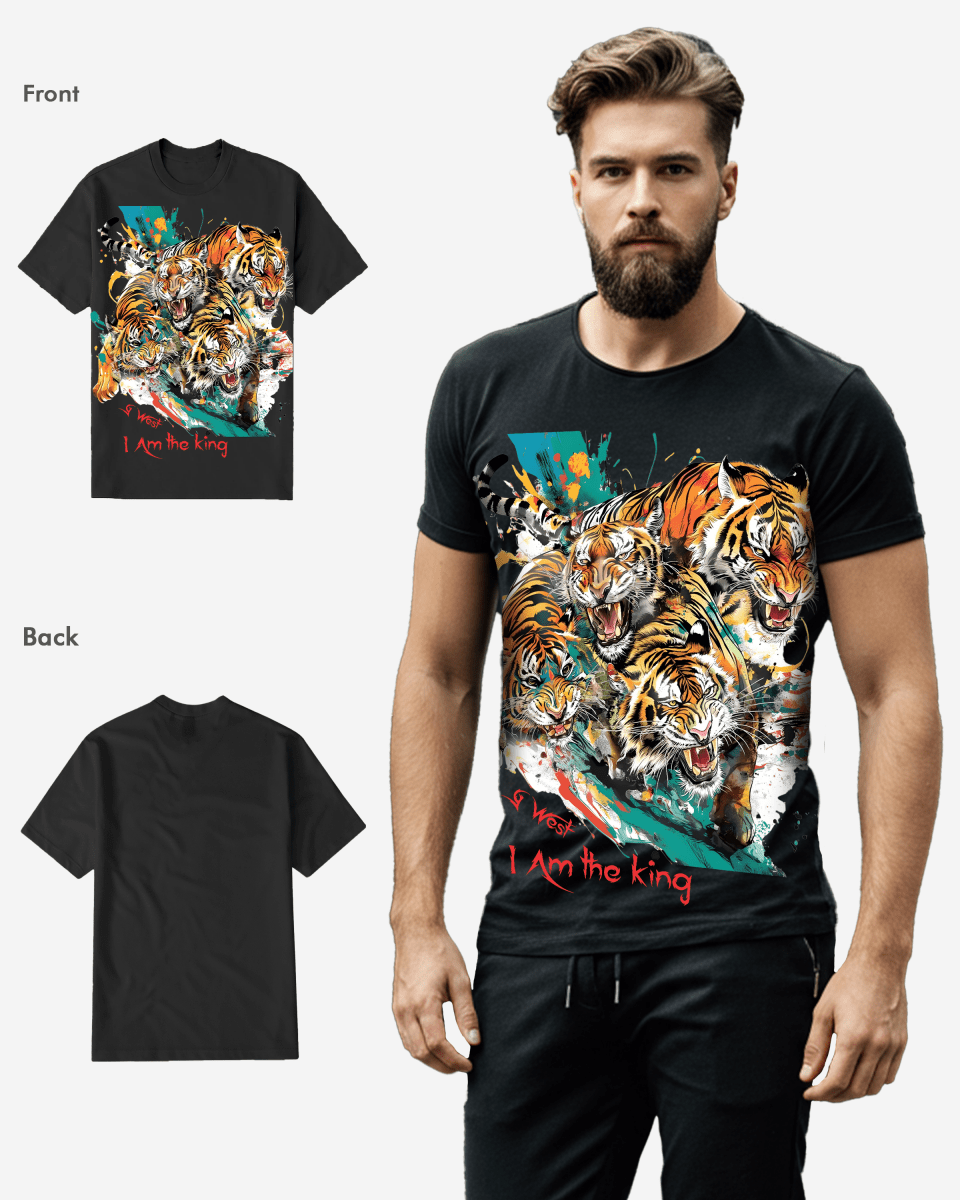 G West Mens I' Am The King Tee