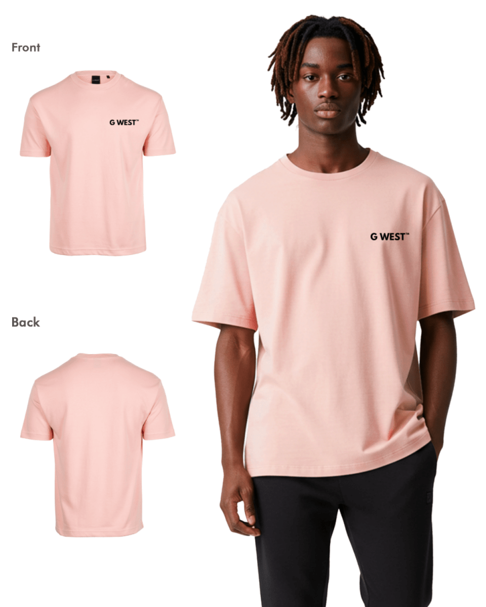 G West Mens  Logo Keep Dry Oversized Tee