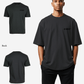 G West Mens  Logo Keep Dry Oversized Tee