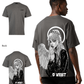 G West Mens Oversized Angel Girl Tee