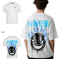 G West Mens Oversized Aqua Smile Tee