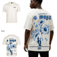 G West Mens Oversized Blue Garden Tee