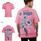 G West Mens Oversized Blue Garden Tee