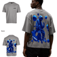 G West Mens Oversized Blue Man Tee