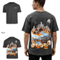 G West Mens Oversized Chicago Cake Tee