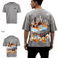 G West Mens Oversized Chicago Cake Tee