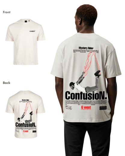G West Mens Oversized Confusion Tee