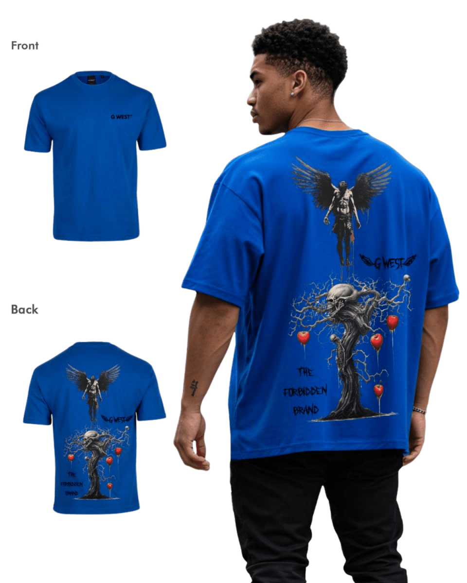 G West Mens Oversized Forbidden Brand Tee