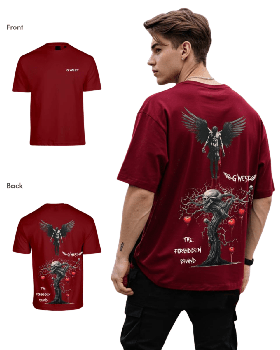 G West Mens Oversized Forbidden Brand Tee